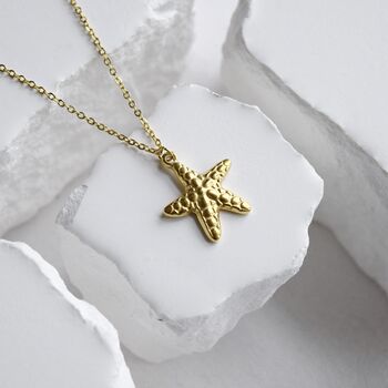 Starfish Charm Gift Jewelry Dainty Summer Style Pendant, 4 of 6