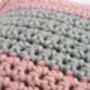 My First Striped Cushion Cover Crochet Kit, thumbnail 4 of 8