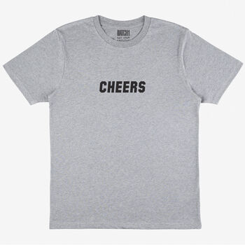 Cheers Women’s Printed Slogan T Shirt, 3 of 4