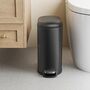 Ten Litre Pedal Bathroom Bin With Soft Close Lid, thumbnail 1 of 7