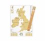 British Isles Scratch Map, thumbnail 2 of 5