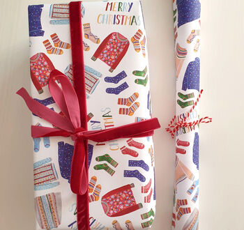 Christmas Jumper And Socks Wrap, 3 of 11