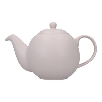 Stoneware Teapot In Matt Grey, Blue Or Pink, 5 of 5