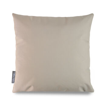 Orchard Blossom Taupe Water Resistant Garden Cushion, 2 of 3