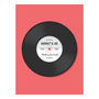 Personalised Record Wedding Or Anniversary Gift Print, thumbnail 2 of 5