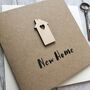 Personalised New Home Wooden Decoration Card, thumbnail 3 of 4