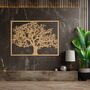 Wooden Tree Wall Art Home Room Office Decor, thumbnail 6 of 10