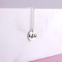 Sterling Silver Engraved Name Necklace, thumbnail 10 of 12