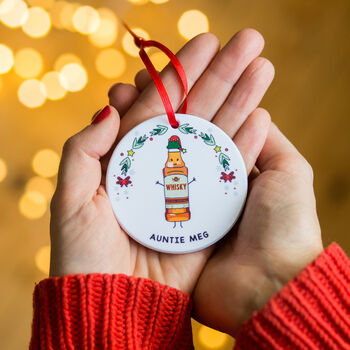 Personalised Drink Christmas Tree Decoration, 9 of 11