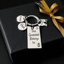 Personalised Modern Keyring Gift, thumbnail 4 of 11