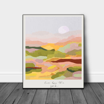 Live By The Sun Art Print, 2 of 3
