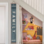 Personalised 6ft 'Our Family Rules!' Canvas Height Chart, thumbnail 4 of 8