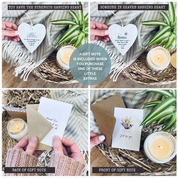 Remember The Love, Not The Loss Bereavement Candle, 4 of 7