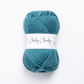 Cheeky Chunky Merino Wool Yarn 100g Ball, 8 of 12