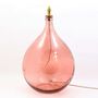 Large Recycled Glass Lamp | 62cm | Eight Colours, thumbnail 3 of 10