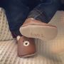Personalised Leather Bear Baby Shoes, thumbnail 1 of 6