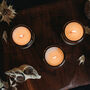 Personalised Wooden Wick Jar Candle: Blanket Of Stars, thumbnail 3 of 7