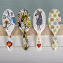 Natural Bristle Hairbrushes With Animal Designs, thumbnail 1 of 5
