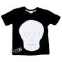 Skull Glow In The Dark Interactive T Shirt/ Sweatshirt, thumbnail 2 of 6