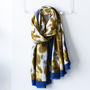 Personalised Wood Anemone Flowers Mix Blend Scarf, thumbnail 4 of 12
