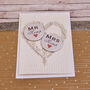 Personalised Mini Magnets Wedding Card, thumbnail 5 of 6