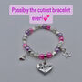 Personalised Sister Bracelet Or Cousin Charm Bracelet, thumbnail 3 of 12