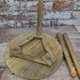 Wooden Gift For Mum,Tripod Table Featuring Celtic Tree Of Life, thumbnail 9 of 10