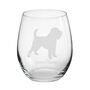 Personalised Griffon Bruxellois Engraved Glass, thumbnail 4 of 6