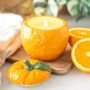 Orange Shaped Candle Jar, thumbnail 1 of 2