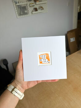 You, Me And The Cat Mini Art Print, 4 of 9