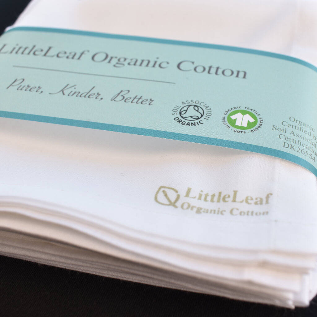 Organic Cotton Handkerchiefs, Family Pack Of Nine, 1 of 8