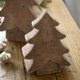 Terracotta Effect Christmas Tree Ornament, thumbnail 5 of 5