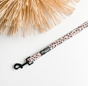 Pink Leopard Padded Dog Harness, 3 of 3