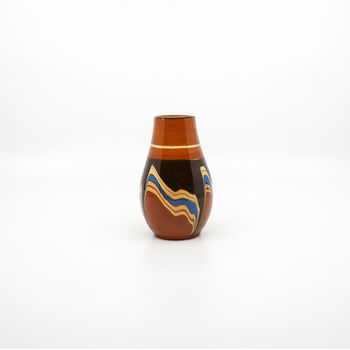 'Daria' Handcrafted Bulgarian Ceramic Flower Vase, 2 of 3