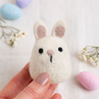 My Pocket Bunny Easy Needle Felting Kit, 2 of 5