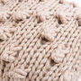 Big Bobble Stitch Cushion Easy Knitting Kit, thumbnail 5 of 10