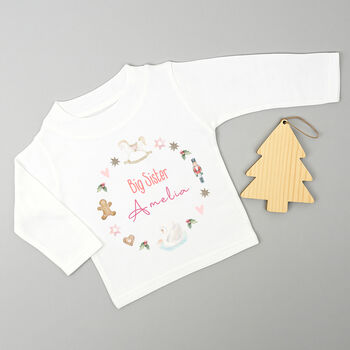 Personalised Christmas Matching Sibling Set Nutcracker, 4 of 4