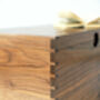 Handmade Wooden Storage Coffee Table Trunk, thumbnail 2 of 11