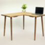 Rosie Corner Desk – Multi Functional Workspace Desk, thumbnail 4 of 8