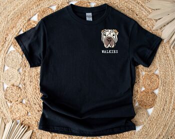 Personalised Shar Pei T Shirt, 2 of 6