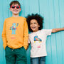 Roller Skate Kids Positivity T Shirt, thumbnail 3 of 6