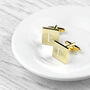 Personalised Luxury Square Cufflinks, thumbnail 5 of 8