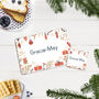 Personalised Christmas Present Placemat And Coaster Set, thumbnail 1 of 4
