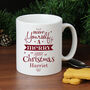 Personalised Merry Little Christmas Mug, thumbnail 3 of 5