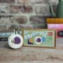Let's Shellebrate! Mini Matchbox Cross Stitch Kit, thumbnail 2 of 6