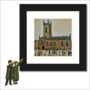 Framed 'Manchester Cathedral' Print. Lowry Style, thumbnail 1 of 4