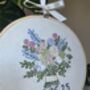 Bridal Bouquet Embroidery, thumbnail 8 of 8