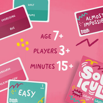Soundiculous | The Pocketsize Party Game Of Hilarious Sounds, 3 of 6