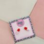 Pill Glitter Resin Studs / Nurse Gift / Medical Jewellery / Healthcare Worker Accessories, thumbnail 5 of 5