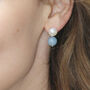 Pearl Drop Earrings, thumbnail 10 of 11